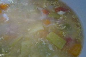 Supa de legume cu pui